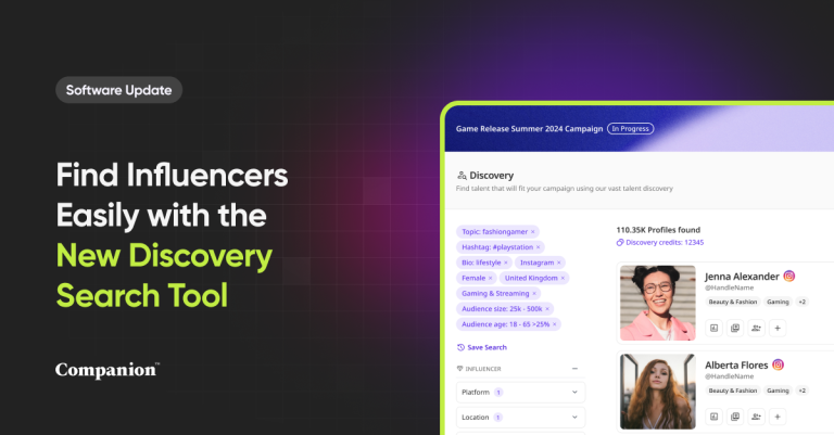 Find Influencers Easily with the New Influencer Discovery Search